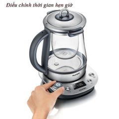 Ấm Pha Trà Đa Năng Hurom Tea Master TM-P02FSS - Chính Hãng Hàn Quốc, Chưng Yến, Thiết Kế Hiện Đại, Dễ Sử Dụng