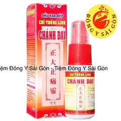 Dầu Chánh Đại Xịt 100ml - Hỗ Trợ Sức Khỏe, Hàng Chính Hãng, Ngày Sản Xuất Mới, Giải Pháp Dinh Dưỡng Từ Thiên Nhiên