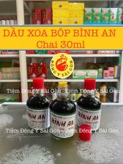 Dầu Xoa Bóp Xương Khớp Gia Truyền Bình An 30ml - Giảm Đau Nhức, Hỗ Trợ Chữa Lành Vết Thương Từ Thiên Nhiên