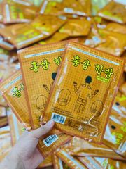 Cao Dán Hồng Sâm Hàn Quốc POWER RED GINSENG - Gói 20 Miếng Hỗ Trợ Giảm Đau Cơ Khớp, êm dịu và bám chắc cho da