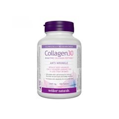 Webber Naturals Collagen30 Anti-Wrinkle 2500mg - Viên Uống Giúp Da Trẻ Hóa, Mờ Nếp Nhăn - Hộp 180 Viên Chất Lượng Cao