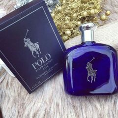 Nước hoa Ralph Lauren Polo Blue EDT cho nam 125ml - Hương thơm tươi mát, quyến rũ, thiết kế sang trọng từ Mỹ.