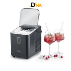 Máy làm đá CASO IceChef Compact màu đen – Nhỏ gọn, làm đá nhanh