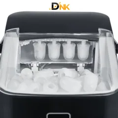 Máy làm đá CASO IceChef Compact màu đen – Nhỏ gọn, làm đá nhanh