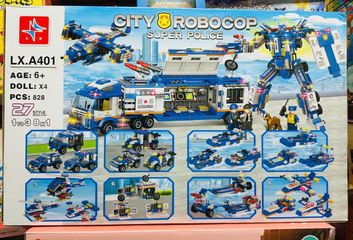 Đồ Chơi Lắp Ráp Người Bảo Vệ Thành Phố LX.A401 - CITY ROBOCOP SUPER POLICE - Phát Triển Tư Duy Sáng Tạo Cho Trẻ Em