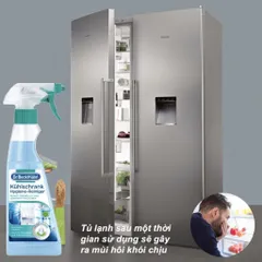 Chai Xịt Vệ Sinh Tủ Lạnh Và Tủ Đông Dr.Bechmann 250ml - Dung Dịch Khử Khuẩn, Trung Hòa Mùi Hôi An Toàn cho Thực Phẩm