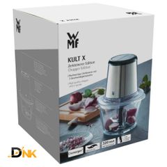 Máy Xay Thịt WMF Kult X 320W - Thiết Kế Sang Trọng, Xay Nhanh, Mịn Đồ Ăn, Cối Thủy Tinh 1L, Động Cơ Mạnh Mẽ, An Toàn Vệ Sinh Thực Phẩm