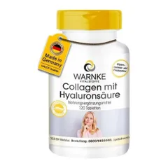 Viên Uống Warnke Collagen Mit Hyaluron - Bí Quyết Làn Da Trẻ Đẹp, Căng Mướt