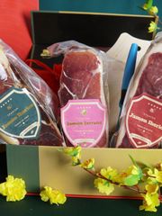 Đùi Heo Trắng Muối Serrano Không Xương Gran Reserva Motesano 1KG - Thực Phẩm Tây Ban Nha Chất Lượng Cao, Hương Vị Đích Thực