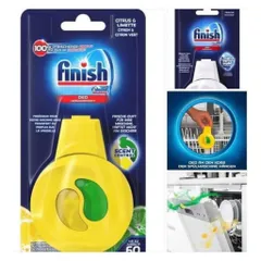Tinh dầu treo khử mùi máy rửa chén bát Finish hương chanh