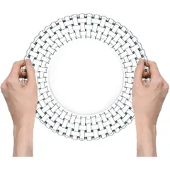 Set đĩa tròn Nachtmann Bossa Nova SALATTELLER 23cm 2c