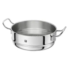 Xửng Hấp Inox Zwilling 24cm Chính Hãng Đức - Chất Liệu Thép Không Gỉ Cao Cấp - Dụng Cụ Chế Biến Món Hấp An Toàn, Sang Trọng