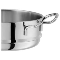 Xửng Hấp Inox Zwilling 24cm Chính Hãng Đức - Chất Liệu Thép Không Gỉ Cao Cấp - Dụng Cụ Chế Biến Món Hấp An Toàn, Sang Trọng