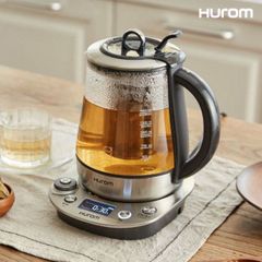 Máy Pha Trà Đa Năng Hurom Tea Master TM-P02FSS - Ấm Đun Nước Siêu Tốc, Chưng Yến, Hầm Thuốc Bắc, Làm Sữa Chua và Thực Phẩm Dinh Dưỡng
