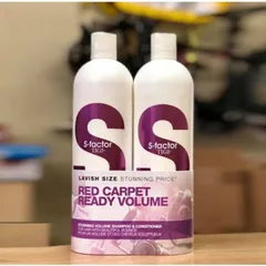 Bộ Gội Xả Tigi Thảo Dược Phục Hồi Tóc Red Carpet Trắng Ready Volume Mỹ 🇺🇸 750mlx2