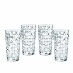 Bộ 4 Cốc Thủy Tinh Dài Nachtmann Bossa Nova 92075 - Pha Lê Cao Cấp Nhập Khẩu Đức, Ly Đồ Uống Sang Trọng 330ml