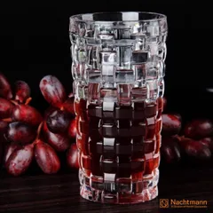 Bộ 4 Cốc Thủy Tinh Dài Nachtmann Bossa Nova 92075 - Pha Lê Cao Cấp Nhập Khẩu Đức, Ly Đồ Uống Sang Trọng 330ml