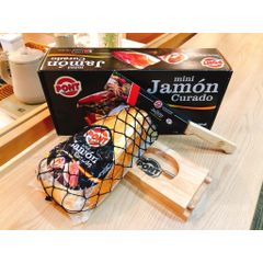Miếng Đùi Heo Muối Mini Pont Jamon Curado 1.0Kg - Thực Phẩm Tây Ban Nha Nhập Khẩu - Bảo Quản Dễ Dàng, Hương Vị Tuyệt Hảo