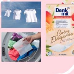 Giấy Thơm Quần Áo Denkmit Cosy Elegance - Khử Mùi & Mang Hương Thơm Tươi Mát - Hộp 36 Tờ Đức Chính Hãng
