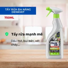 Chai Xịt Tẩy Rửa Bếp Đa Năng Denkmit Power-Fettlöser Multi-Power 4 - 750ml, Sạch Bóng Mọi Bề Mặt, Hàng Đức Chính Hãng
