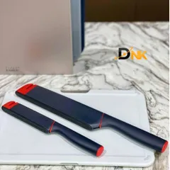 Bộ Dao Joseph Joseph Slice & Sharpen 10146 - Dao Chef 6 inch và Dao Gọt 3,5 inch An Toàn với Vỏ Bảo Vệ Mài Gốm Tiện Lợi