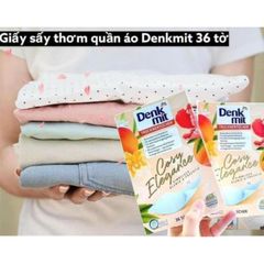Giấy Thơm Quần Áo Denkmit Cosy Đa Năng - Hương Thơm Sảng Khoái, 10 Công Dụng Tiện Lợi Cho Tủ Quần Áo và Máy Sấy