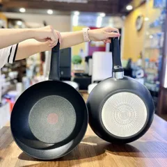 Chảo Tefal Sâu Lòng 28cm - Chống Dính, Dày Dặn, Sản Xuất Tại Pháp - Đồ Gia Dụng Cao Cấp Nhà Bếp