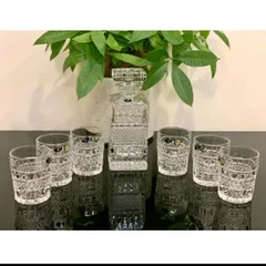 Bộ Bình Đựng Rượu & 6 Cốc Pha Lê Bohemia - Set Đồ Uống Cao Cấp, An Toàn Cho Sức Khỏe, Dung Tích 700ml Và 240ml