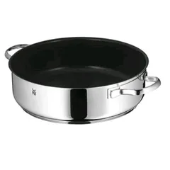 Chảo Lẩu Chống Dính WMF 28cm 2in1 Có Nắp Kính - Đồ Gia Dụng Nhà Bếp Sang Trọng, Chất Liệu Thép Không Gỉ, Công Nghệ TransTherm