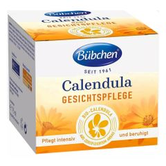 Kem Dưỡng Da Mặt Hữu Cơ Bübchen Calendula 75ml - Chăm Sóc Da Mặt An Toàn Cho Trẻ Sơ Sinh, Giảm Kích Ứng, Dưỡng Ẩm Mềm Mại