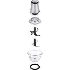 Máy Xay Thịt Caso UZ400 Cao Cấp - Đa Năng, Thủy Tinh Chịu Lực, 4 Lưỡi Dao Inox, Dễ Sử Dụng, An Toàn, Sản Phẩm Chính Hãng Đức