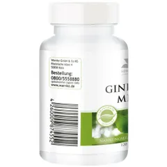 Viên Uống Bổ Não GinkGo & Mehr 120 Viên - Tăng Cường Trí Nhớ và Chức Năng Não, Hàng Chính Hãng Đức