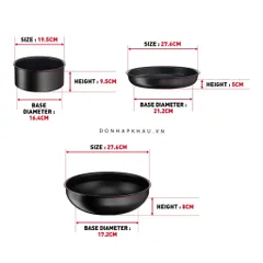Bộ nồi chảo Tefal Ingenio Resource 6 món 26+26+18cm - L7819022 (chung tay cầm)