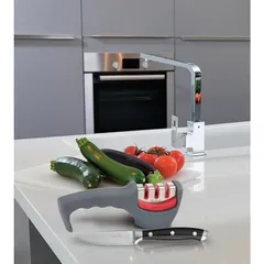 Dụng cụ mài dao Tefal Fresh Kitchen K2090514 - Thép không gỉ, an toàn, giữ lưỡi sắc bén cho mọi nhà bếp hiện đại.