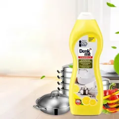 Kem Tẩy Đa Năng Denkmit Scheuermilch 750ml - Làm Sạch Sứ & Inox, Diệt Cặn Vôi, Dầu Mỡ Hiệu Quả, Hương Cam Chanh Tươi Mát