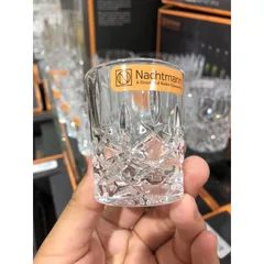 Bộ cốc pha lê NACHTMANN NOBLESSE 55ml - Set 4 cốc uống nước sang trọng, nhập khẩu từ Đức, an toàn cho sức khỏe