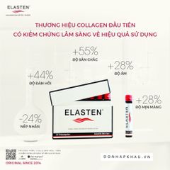 Collagen Elasten Hộp 28 ống x 25ml - Thức Uống Đẹp Da, Chống Lão Hóa, Tóc Khỏe Mạnh - Xuất Xứ Đức, Hiệu Quả Cao