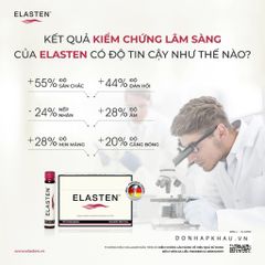 Collagen Elasten Hộp 28 ống x 25ml - Thức Uống Đẹp Da, Chống Lão Hóa, Tóc Khỏe Mạnh - Xuất Xứ Đức, Hiệu Quả Cao