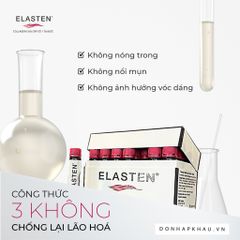 Collagen Elasten Hộp 28 ống x 25ml - Thức Uống Đẹp Da, Chống Lão Hóa, Tóc Khỏe Mạnh - Xuất Xứ Đức, Hiệu Quả Cao