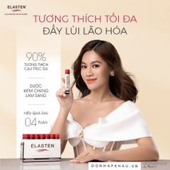 Collagen Elasten Hộp 28 ống x 25ml - Thức Uống Đẹp Da, Chống Lão Hóa, Tóc Khỏe Mạnh - Xuất Xứ Đức, Hiệu Quả Cao