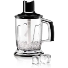 Máy Xay Cầm Tay Braun MQ7045X MultiQuick 7 Black - Động Cơ 1000W, Công Nghệ ActiveBlade, Phụ Kiện Thông Minh, Dễ Dàng Sử Dụng