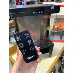 Lò Sưởi Điện UNOLD 3 Trong 1 - Hiệu Ứng Ngọn Lửa 3D Sang Trọng, An Toàn, Sưởi Ấm Không Gian Độc Đáo Mùa Đông 2023