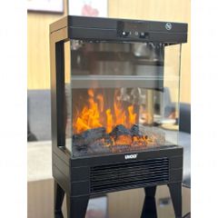 Lò Sưởi Điện UNOLD 3 Trong 1 - Hiệu Ứng Ngọn Lửa 3D Sang Trọng, An Toàn, Sưởi Ấm Không Gian Độc Đáo Mùa Đông 2023