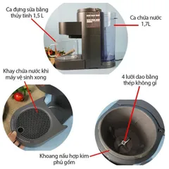 Máy làm sữa hạt Medion MD11200 Máy xay nấu sữa hạt Medion mẫu mới nhất