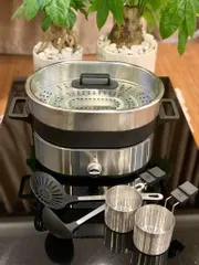 Nồi Lẩu Hấp Điện 2 Trong 1 WMF Lono Hot Pot & Steam - Chất Lượng Đức, Đa Chức Năng Nấu Các Món Á Độc Đáo Tại Nhà