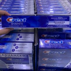 Kem đánh răng CREST 3D White Advanced Triple Whitening