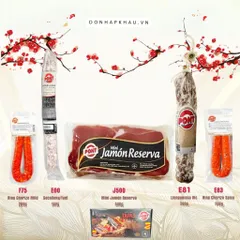 Set Đùi Heo Muối PONT Kit10 Tapas Limited - Hương vị Tây Ban Nha Set Đùi Heo Muối PONT Kit10