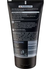 Gel Rửa Mặt Balea MEN Active Carbon - Làm Sạch Sâu Da Mụn, Kiểm Soát Bóng Nhớt, An Toàn, Công Thức Than Hoạt Tính Cho Nam