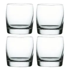 Set 4 Cốc Ngắn Nachtmann Vivendi Premium Đức - Cốc Thủy Tinh Pha Lê Cao Cấp 330ml, Ly Rượu Whisky Sang Trọng, Thiết Kế Bauhaus