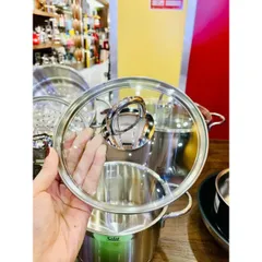 Bộ Nồi Silit Diamant 7 Món - Inox Không Gỉ Cao Cấp, Hấp Thụ Nhiệt Nhanh, Phù Hợp Mọi Loại Bếp, Nội Địa Đức, Chất Lượng Tốt